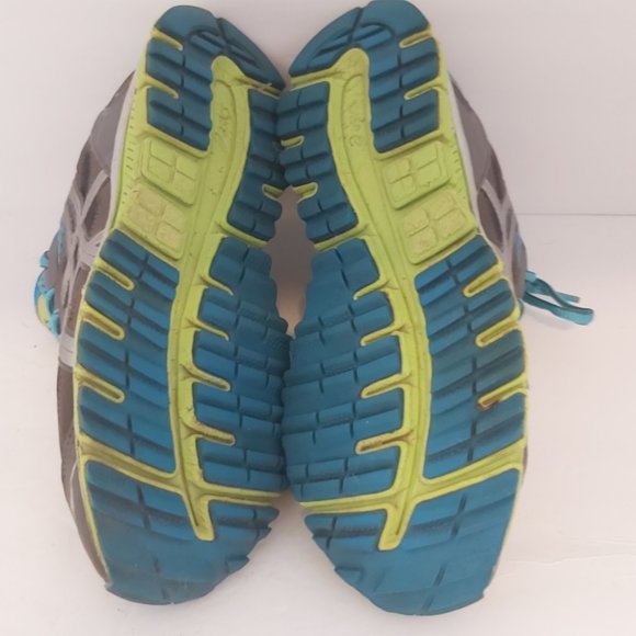 ASICS | Women's Gel Scram Running Shoes Blue Grey Size 7.5 - Picture 7 of 8